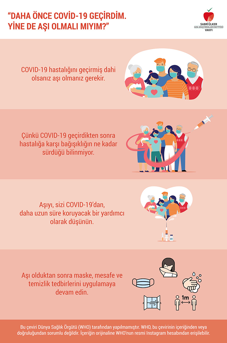 Daha önce COVID-19 geçirdim Yine de aşı olmalı mıyız?