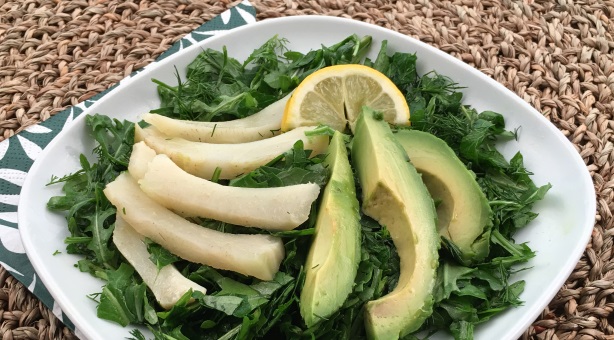 Artichoke Salad with Avocado