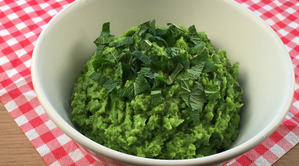 Green Pea Puree with Olive Oil