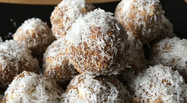 Petit Beurre Balls with Fig