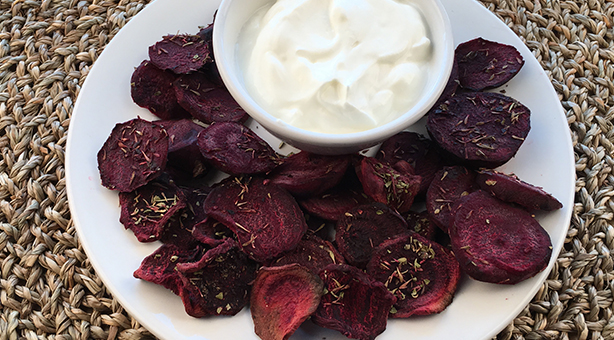 Baked Crispy Beet