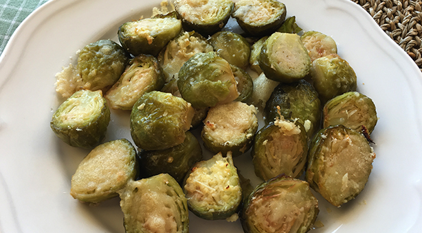 Brussels Sprouts with Parmesan