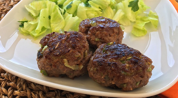 Meatballs with Leek