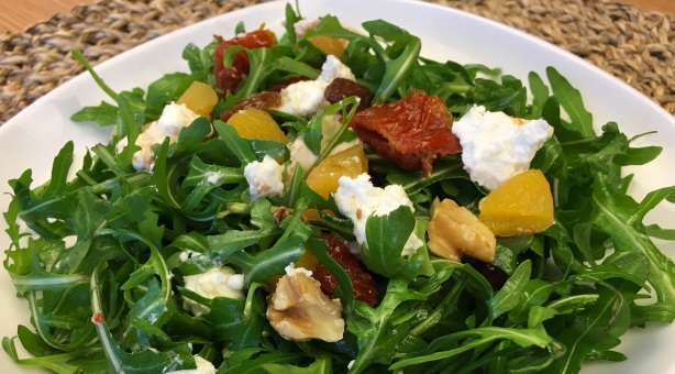 Rocket Salad with Goat Cheese