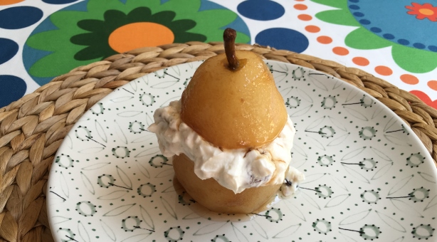 Roasted Pears with Yoghurt