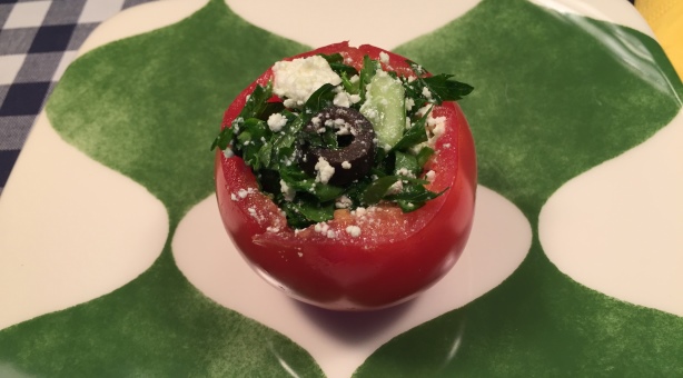 Basket Of Tomato With Greens