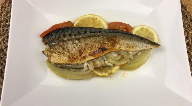 Baked Mackerel