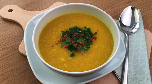 Cabbage Soup with Ginger